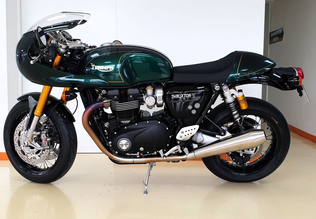 TRIUMPH 1200 THRUXTON  FINAL EDITION - 2024 - 135 KM 