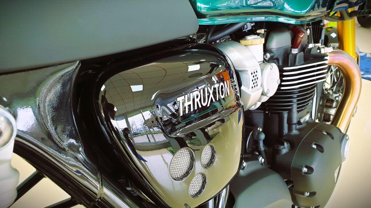 TRIUMPH 1200 THRUXTON  FINAL EDITION - 2024 - 135 KM 