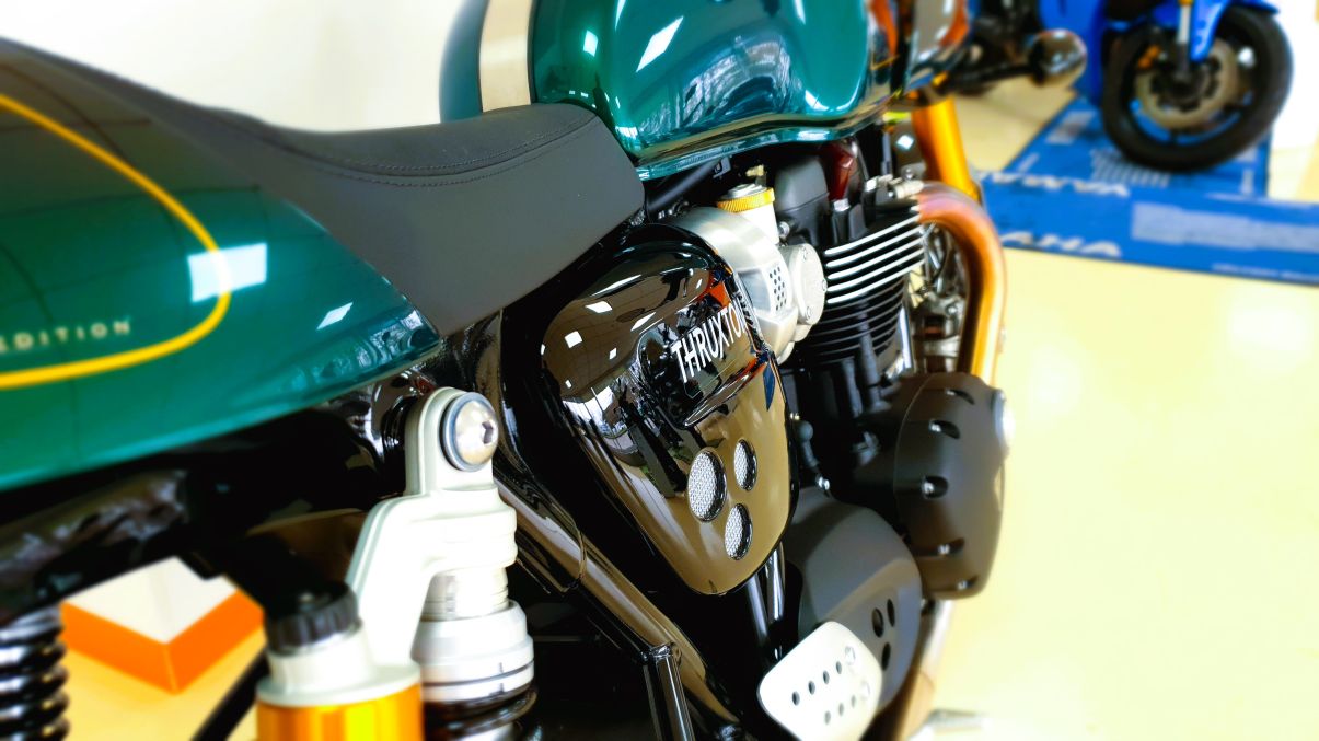 TRIUMPH 1200 THRUXTON  FINAL EDITION - 2024 - 135 KM 