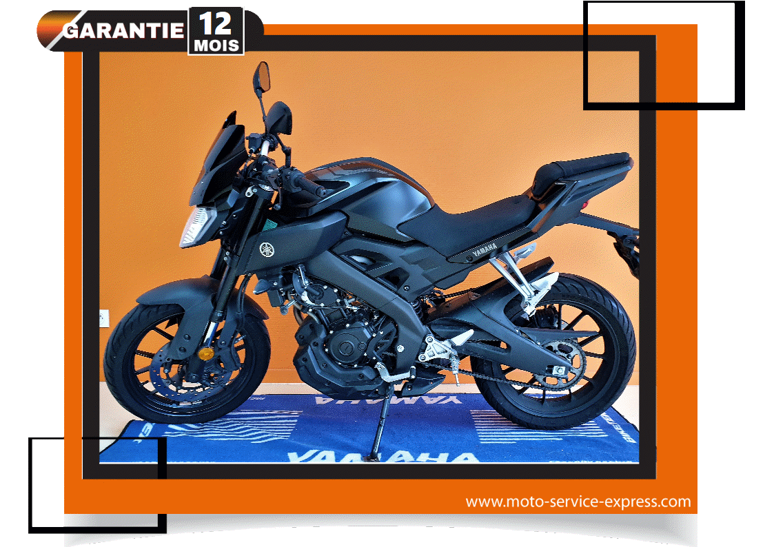 YAMAHA MT 125 - 2016- 27308 KMS 